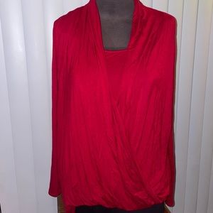 Asymmetrical drape wrap